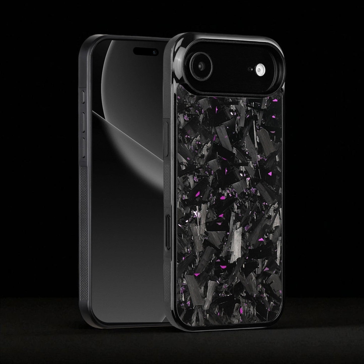 BOLD FORGED Carbon Fiber iPhone Case - Purple