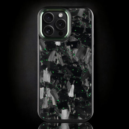 BOLD FORGED Carbon Fiber x Accent | Green | iPhone