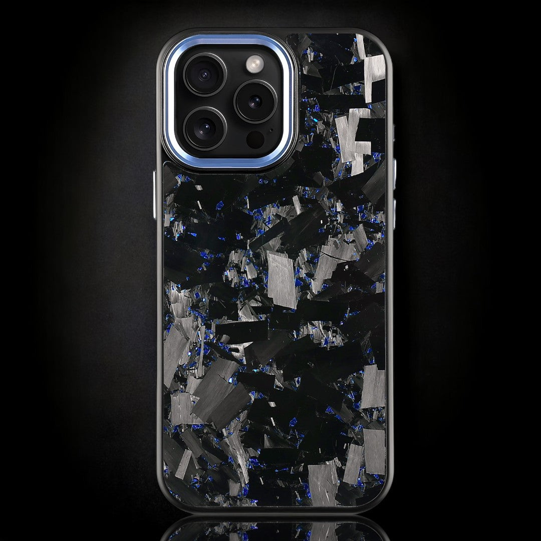 BOLD FORGED Carbon Fiber x Accent | Blue | iPhone