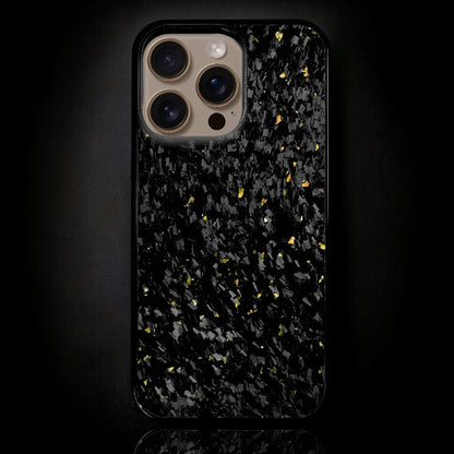 FORGED Carbon Fiber iPhone Case - Gold Forged