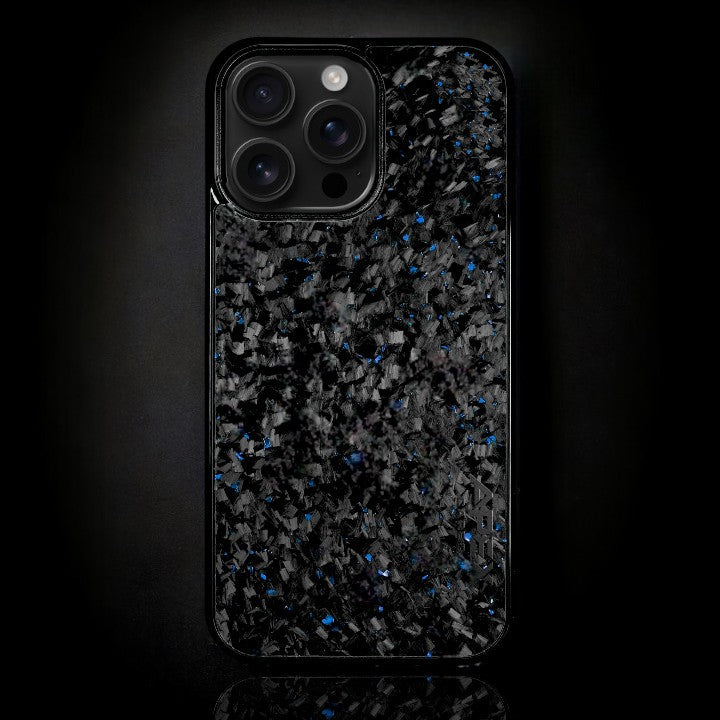 FORGED Carbon Fiber iPhone Case - Blue Forged