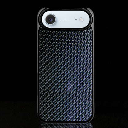 Blue Classic Carbon Fiber iPhone Case