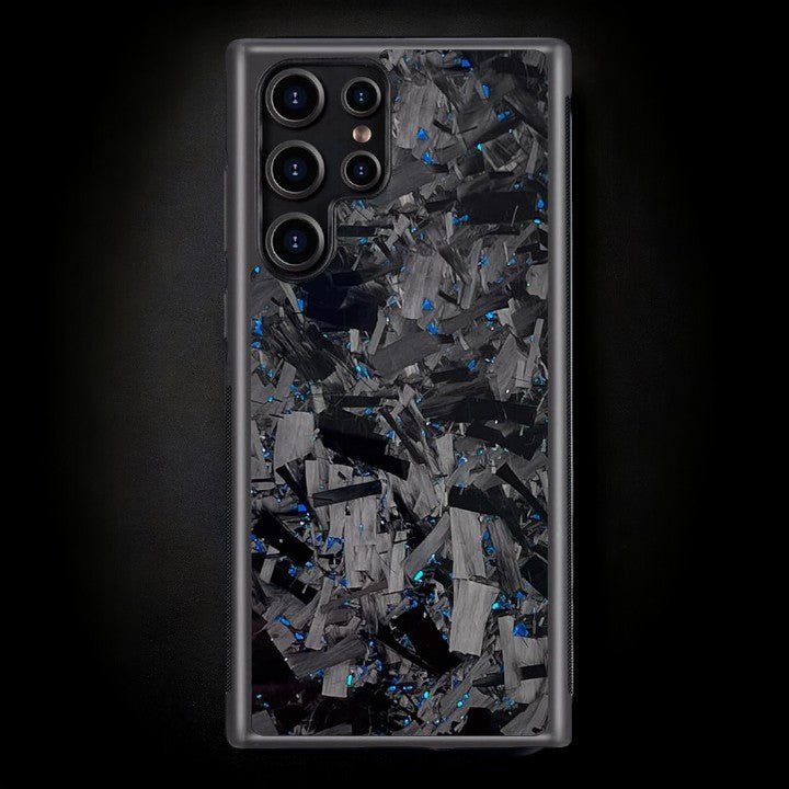 BOLD FORGED Carbon Fiber Galaxy Case - Blue