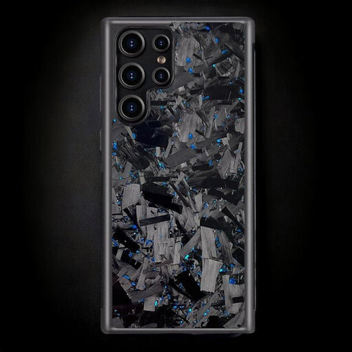 BOLD FORGED Carbon Fiber Galaxy Case - Blue