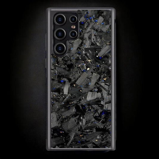 BOLD FORGED Carbon Fiber Galaxy Case - BLUE x GOLD