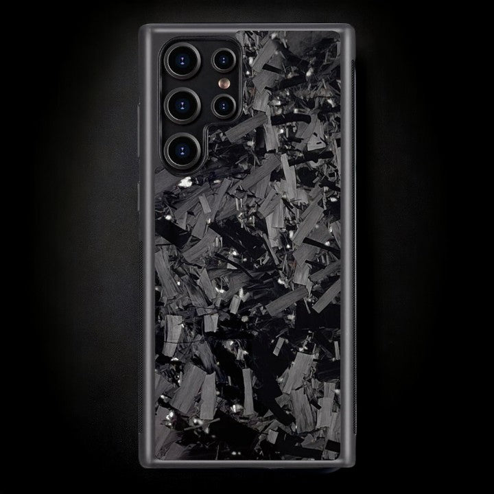 BOLD FORGED Carbon Fiber Galaxy Case - White