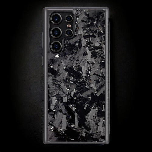 BOLD FORGED Carbon Fiber Galaxy Case - White