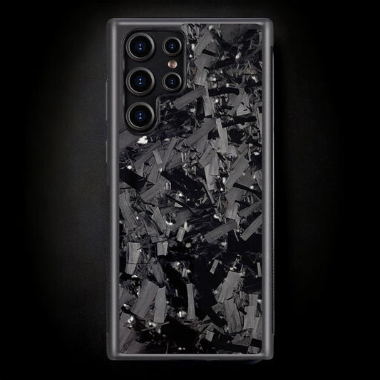 BOLD FORGED Carbon Fiber Galaxy Case - White