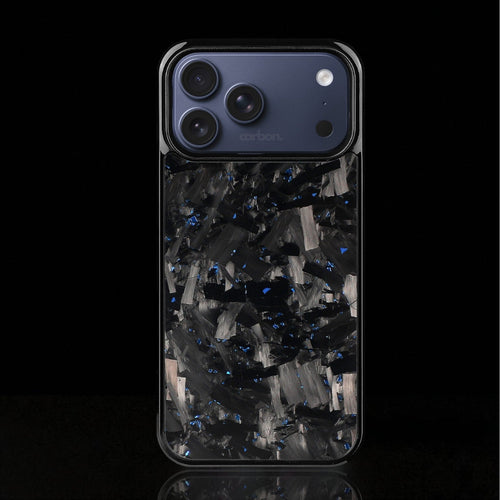 BOLD FORGED Carbon Fiber iPhone Case - Blue