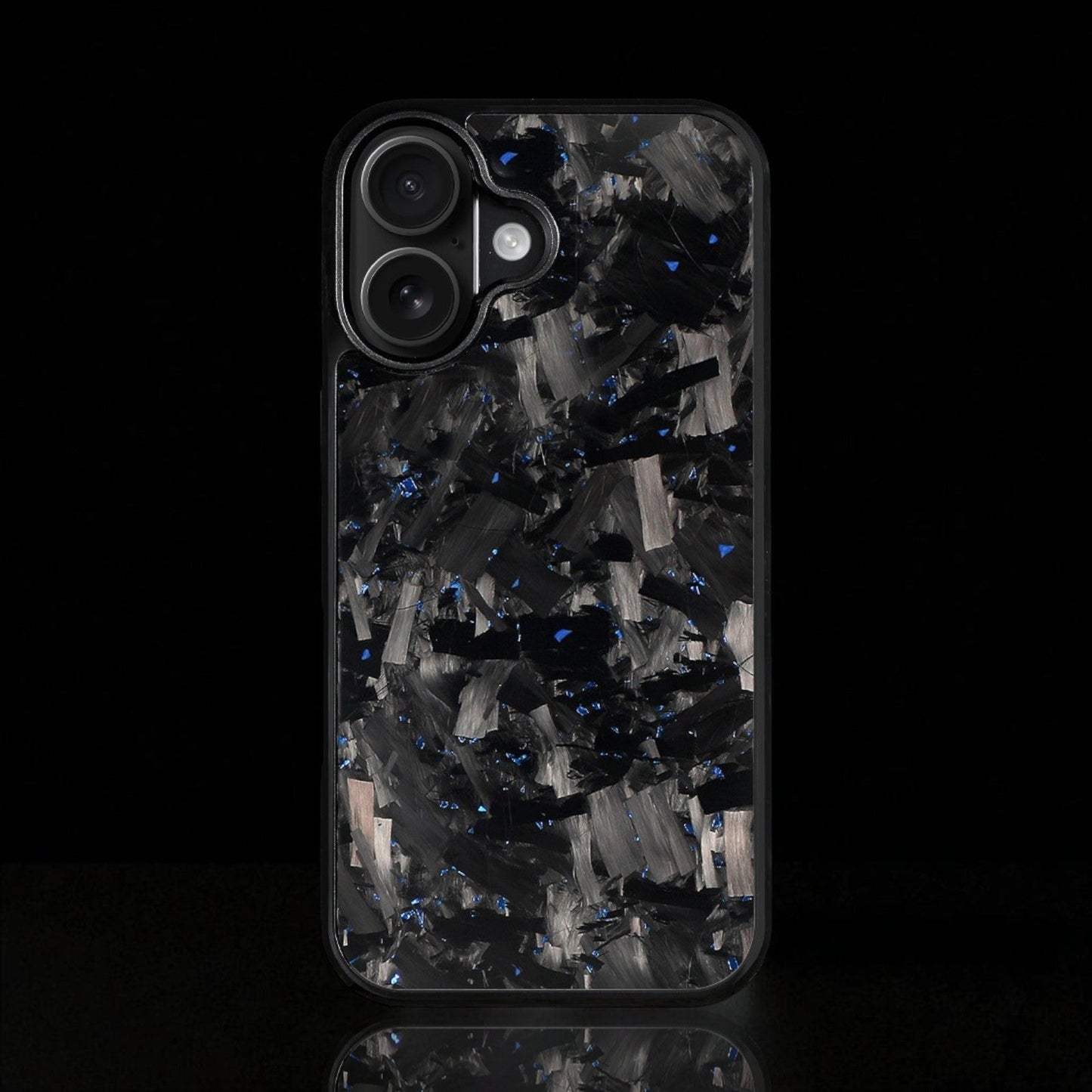 BOLD FORGED Carbon Fiber iPhone Case - Blue