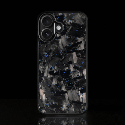 BOLD FORGED Carbon Fiber iPhone Case - Blue