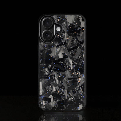 BOLD FORGED Carbon Fiber iPhone Case - BLUE x GOLD