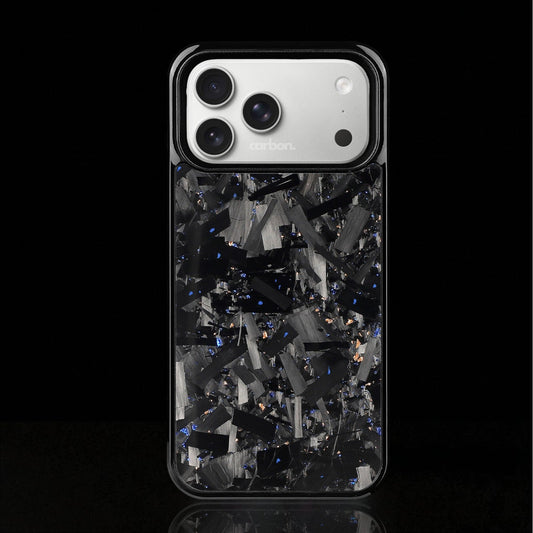 BOLD FORGED Carbon Fiber iPhone Case - BLUE x GOLD