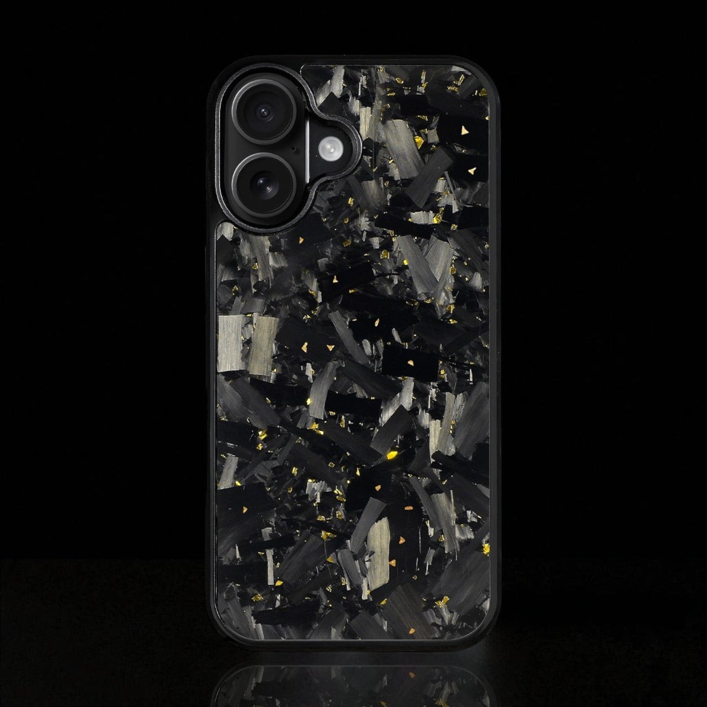 BOLD FORGED Carbon Fiber iPhone Case - Gold