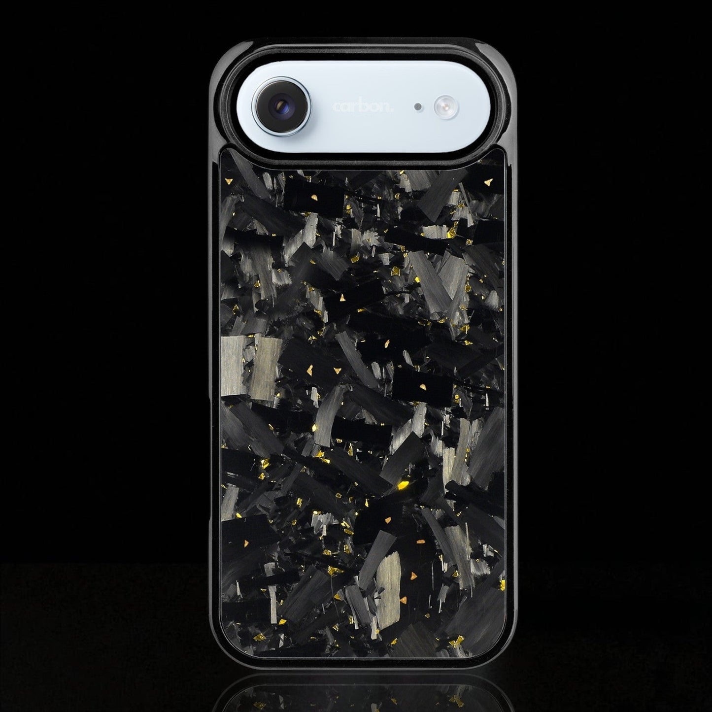 BOLD FORGED Carbon Fiber iPhone Case - Gold