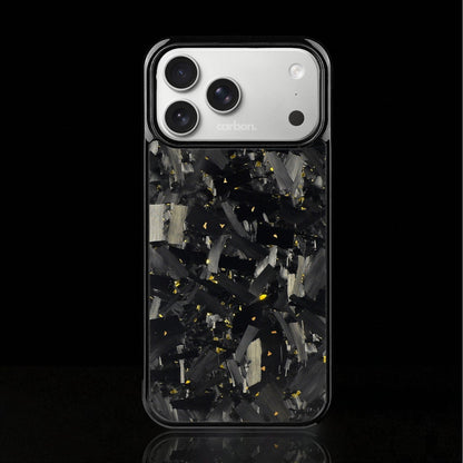 BOLD FORGED Carbon Fiber iPhone Case - Gold