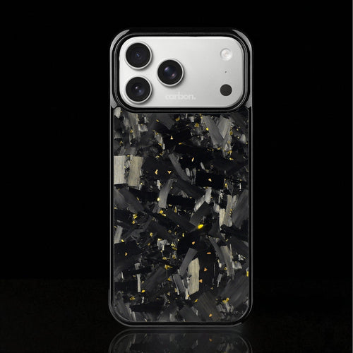 BOLD FORGED Carbon Fiber iPhone Case - Gold
