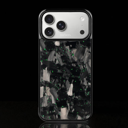 BOLD FORGED Carbon Fiber iPhone Case - Green