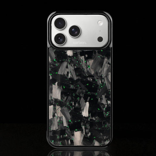 BOLD FORGED Carbon Fiber iPhone Case - Green