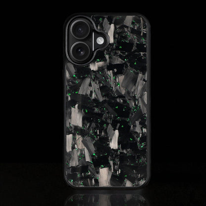 BOLD FORGED Carbon Fiber iPhone Case - Green