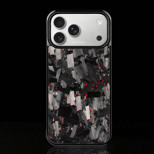 BOLD FORGED Carbon Fiber iPhone Case - Red