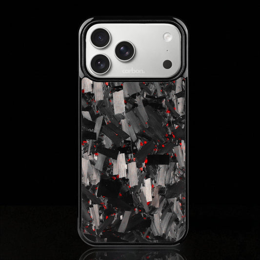 BOLD FORGED Carbon Fiber iPhone Case - Red