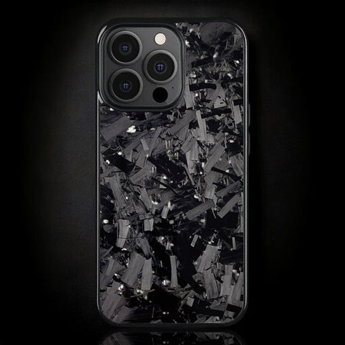 BOLD FORGED Carbon Fiber iPhone Case - White