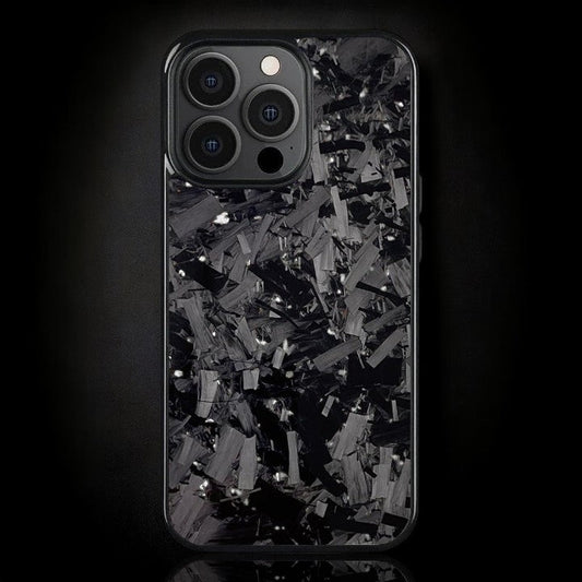 BOLD FORGED Carbon Fiber iPhone Case - White