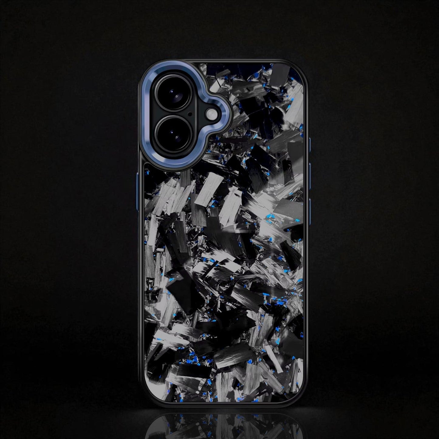 BOLD FORGED Carbon Fiber x Accent | Blue | iPhone