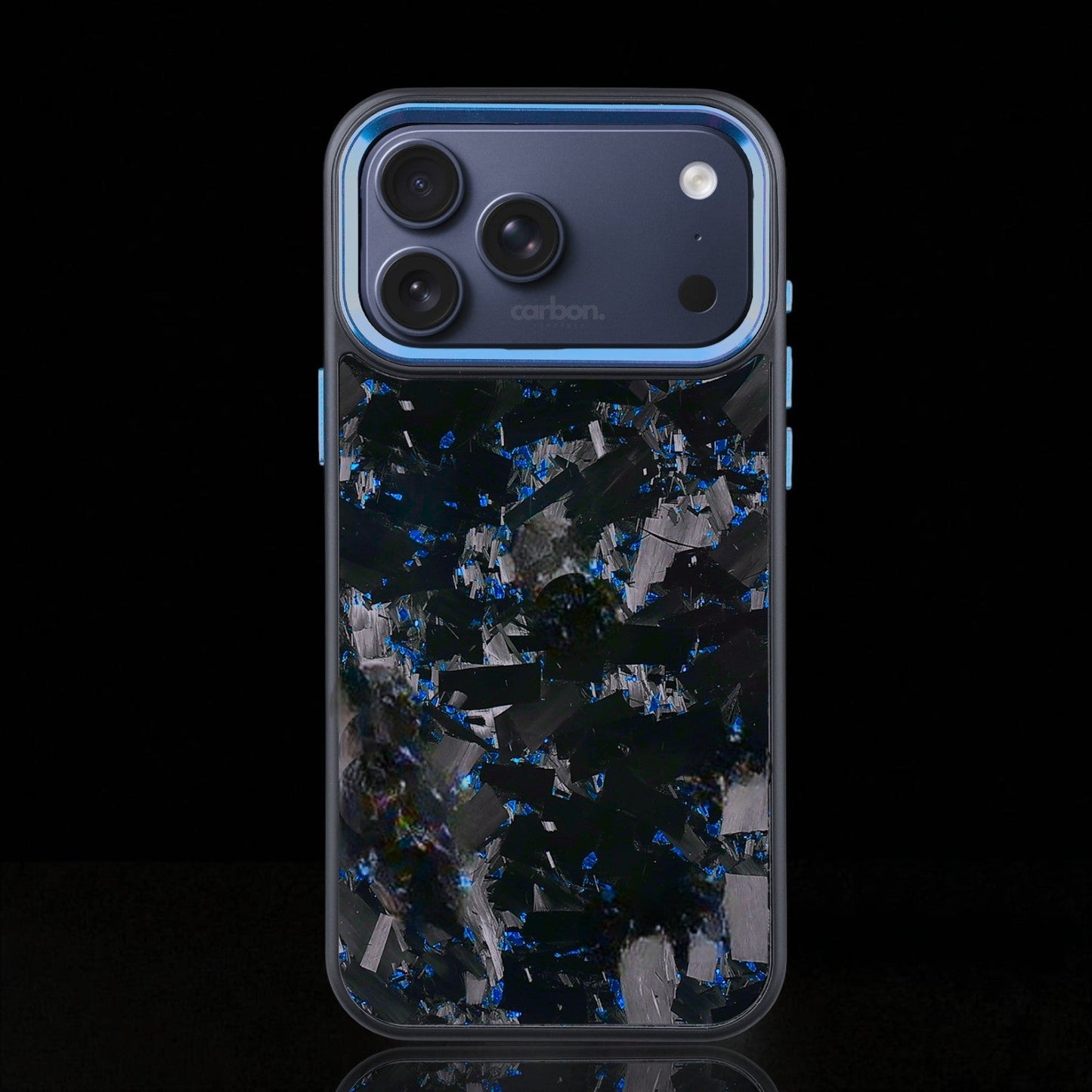 BOLD FORGED Carbon Fiber x Accent | Blue | iPhone