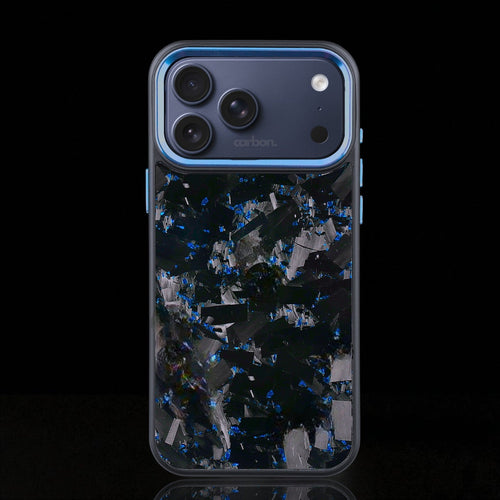 BOLD FORGED Carbon Fiber x Accent | Blue | iPhone