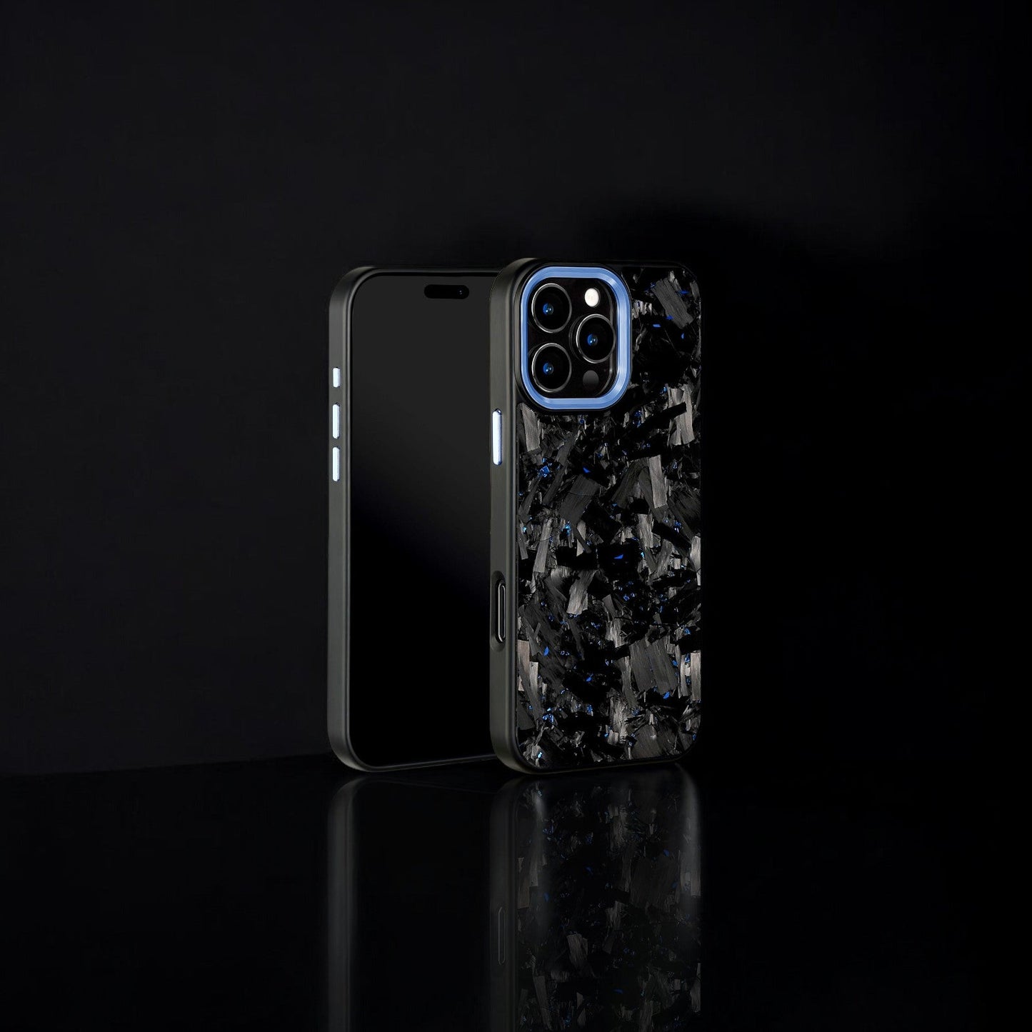 BOLD FORGED Carbon Fiber x Accent | Blue | iPhone