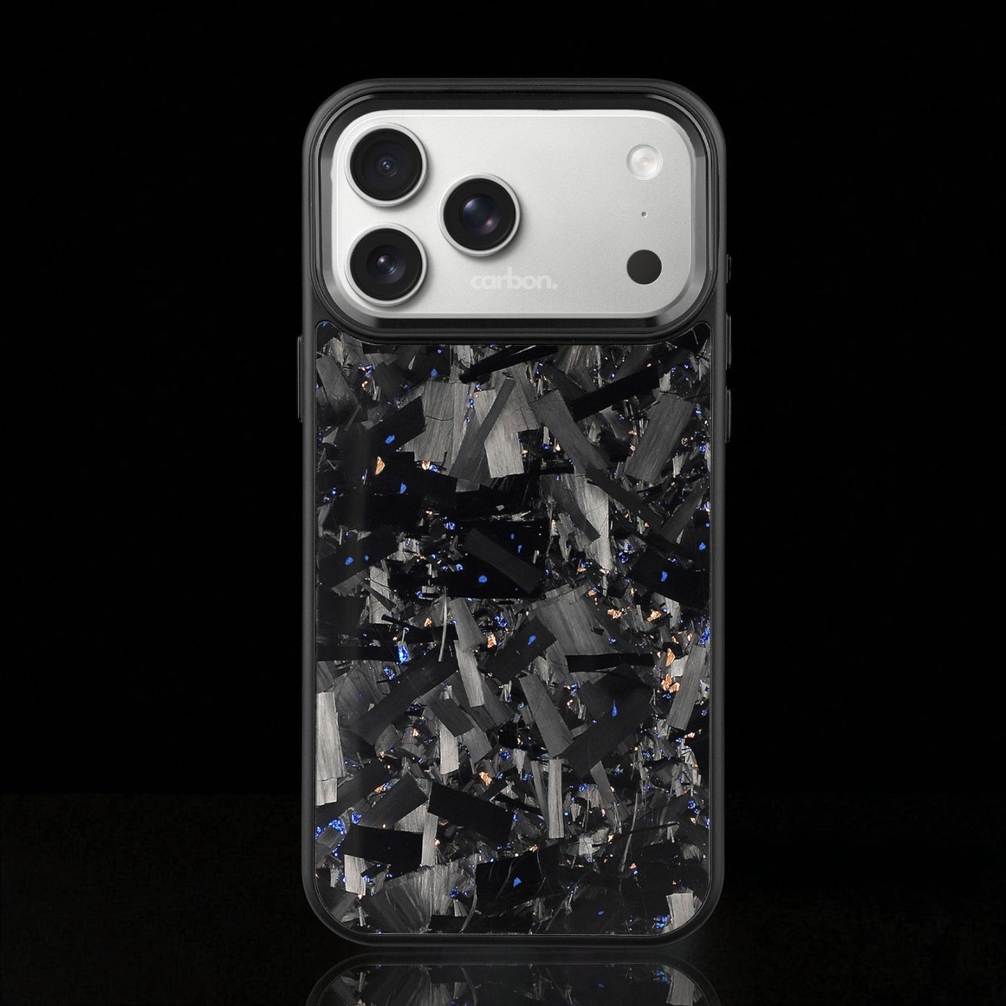 BOLD FORGED Carbon Fiber x Accent | Blue x Gold | iPhone