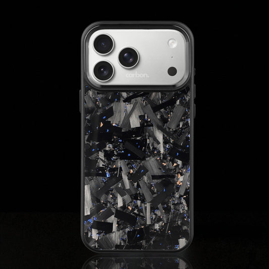 BOLD FORGED Carbon Fiber x Accent | Blue x Gold | iPhone