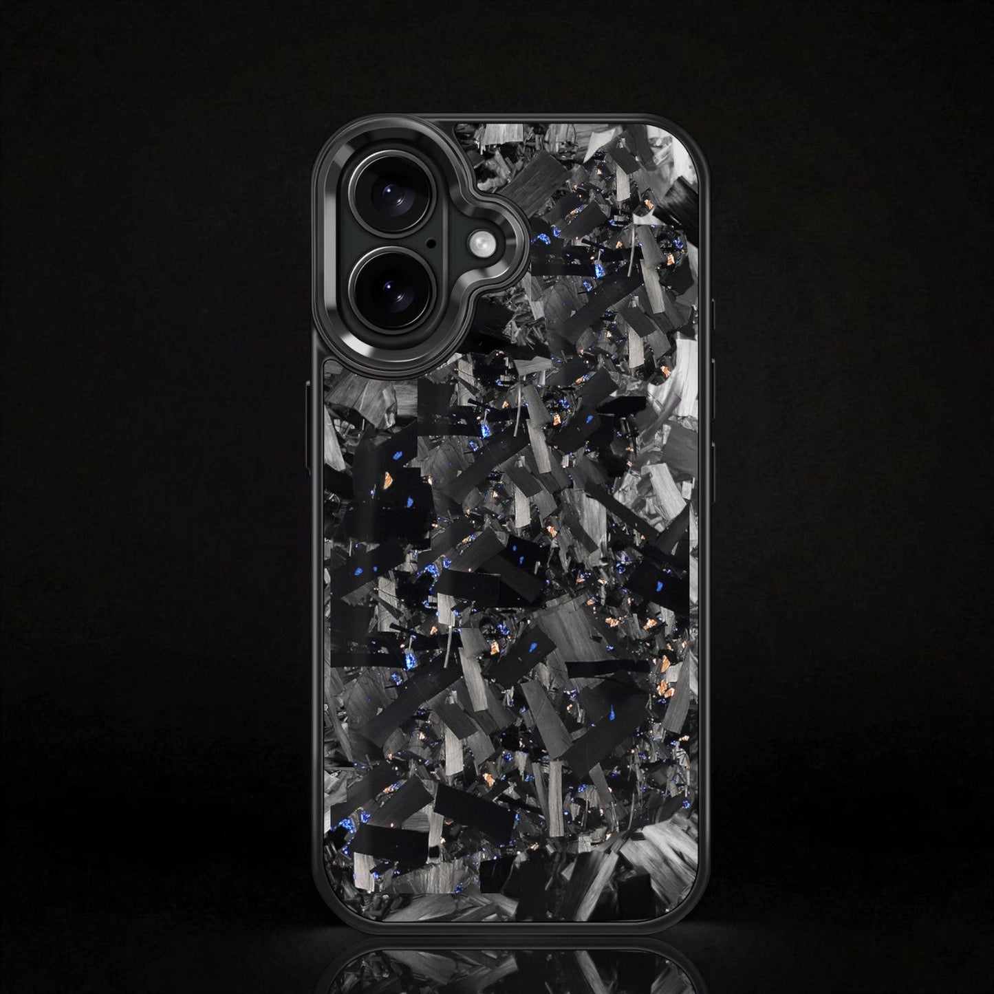 BOLD FORGED Carbon Fiber x Accent | Blue x Gold | iPhone