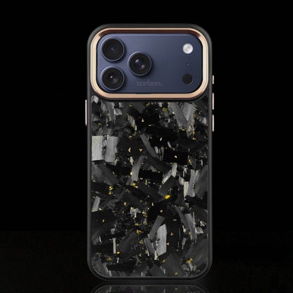 BOLD FORGED Carbon Fiber x Accent | Gold | iPhone