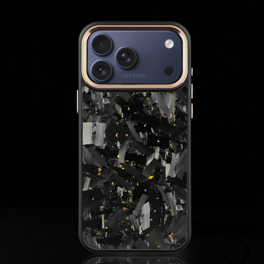 BOLD FORGED Carbon Fiber x Accent | Gold | iPhone