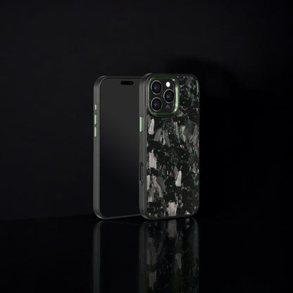 BOLD FORGED Carbon Fiber x Accent | Green | iPhone