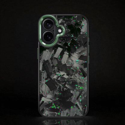 BOLD FORGED Carbon Fiber x Accent | Green | iPhone