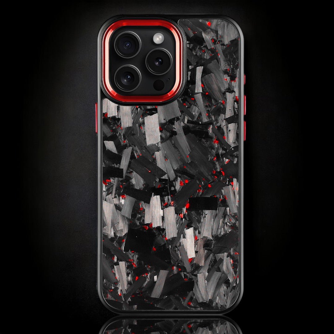 BOLD FORGED Carbon Fiber x Accent | Red | iPhone