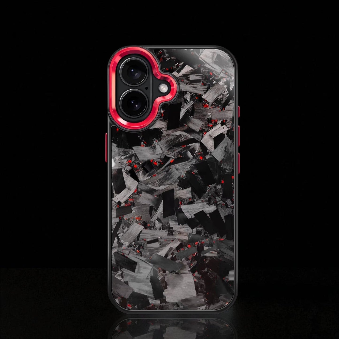 BOLD FORGED Carbon Fiber x Accent | Red | iPhone