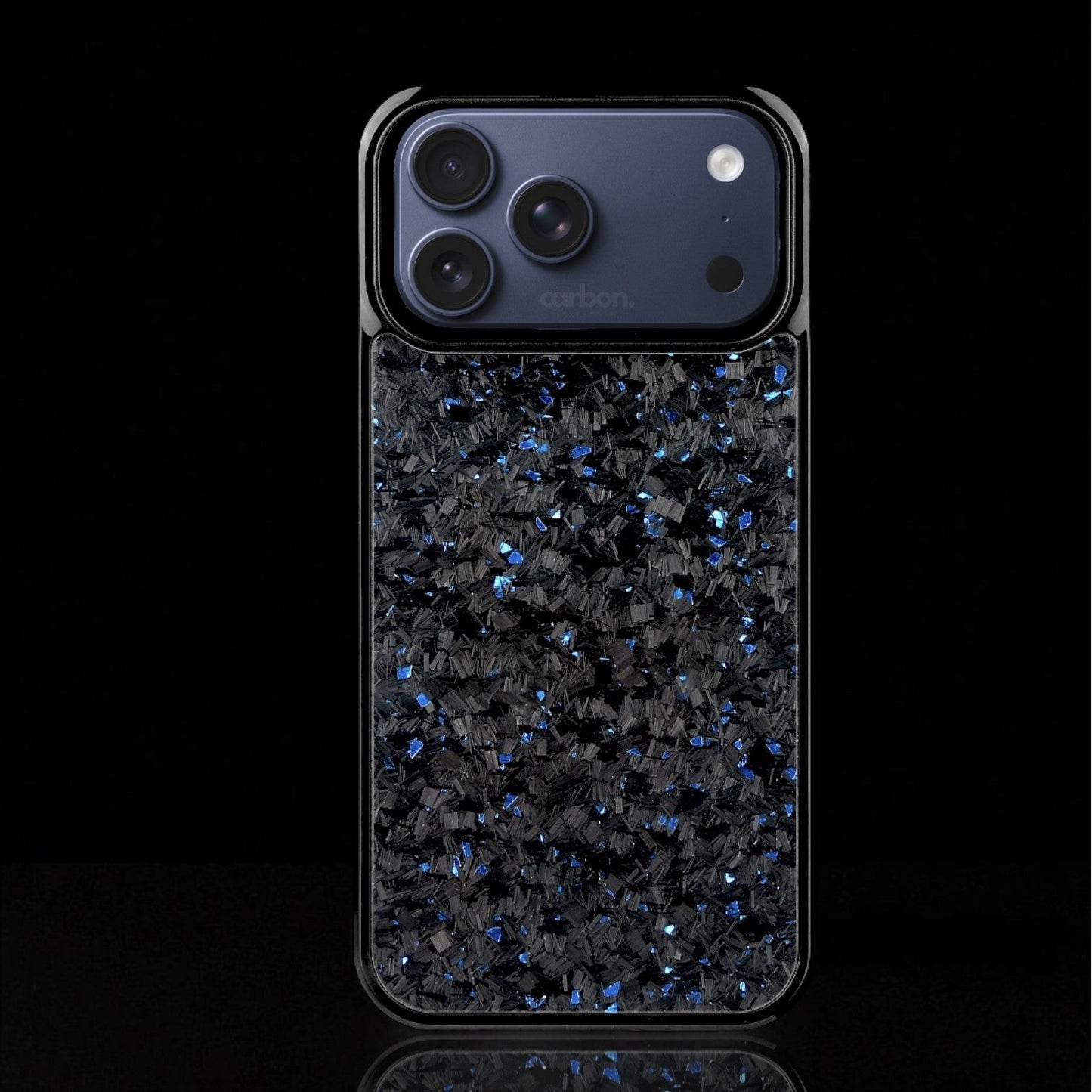FORGED Carbon Fiber iPhone Case - Blue Forged