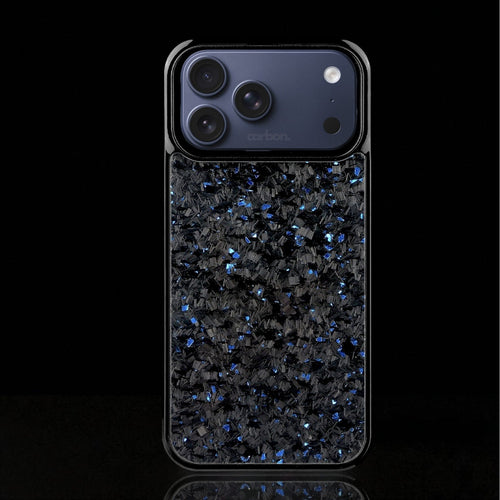 FORGED Carbon Fiber iPhone Case - Blue Forged