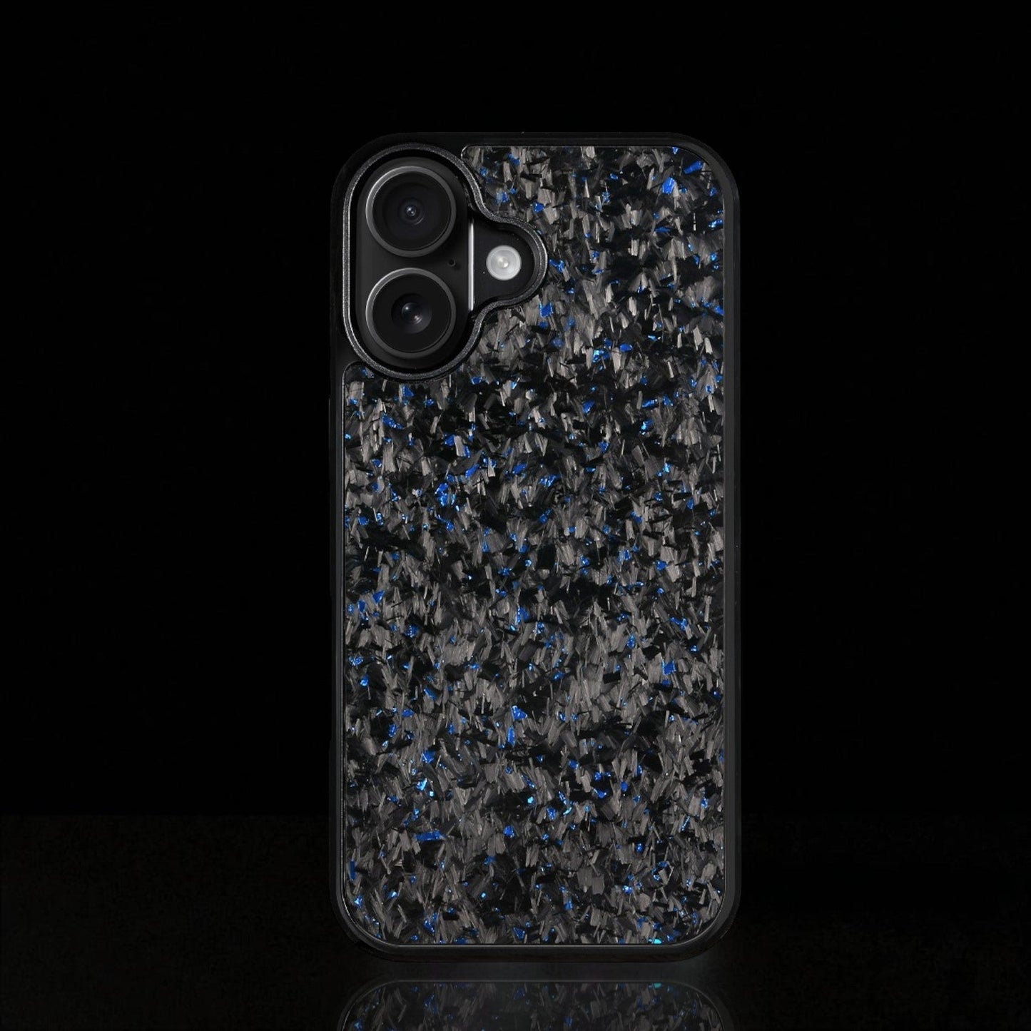 FORGED Carbon Fiber iPhone Case - Blue Forged