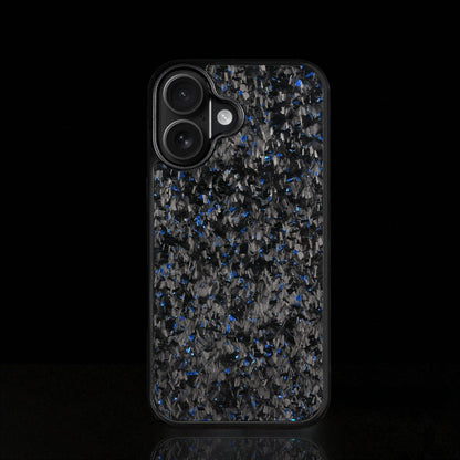 FORGED Carbon Fiber iPhone Case - Blue Forged