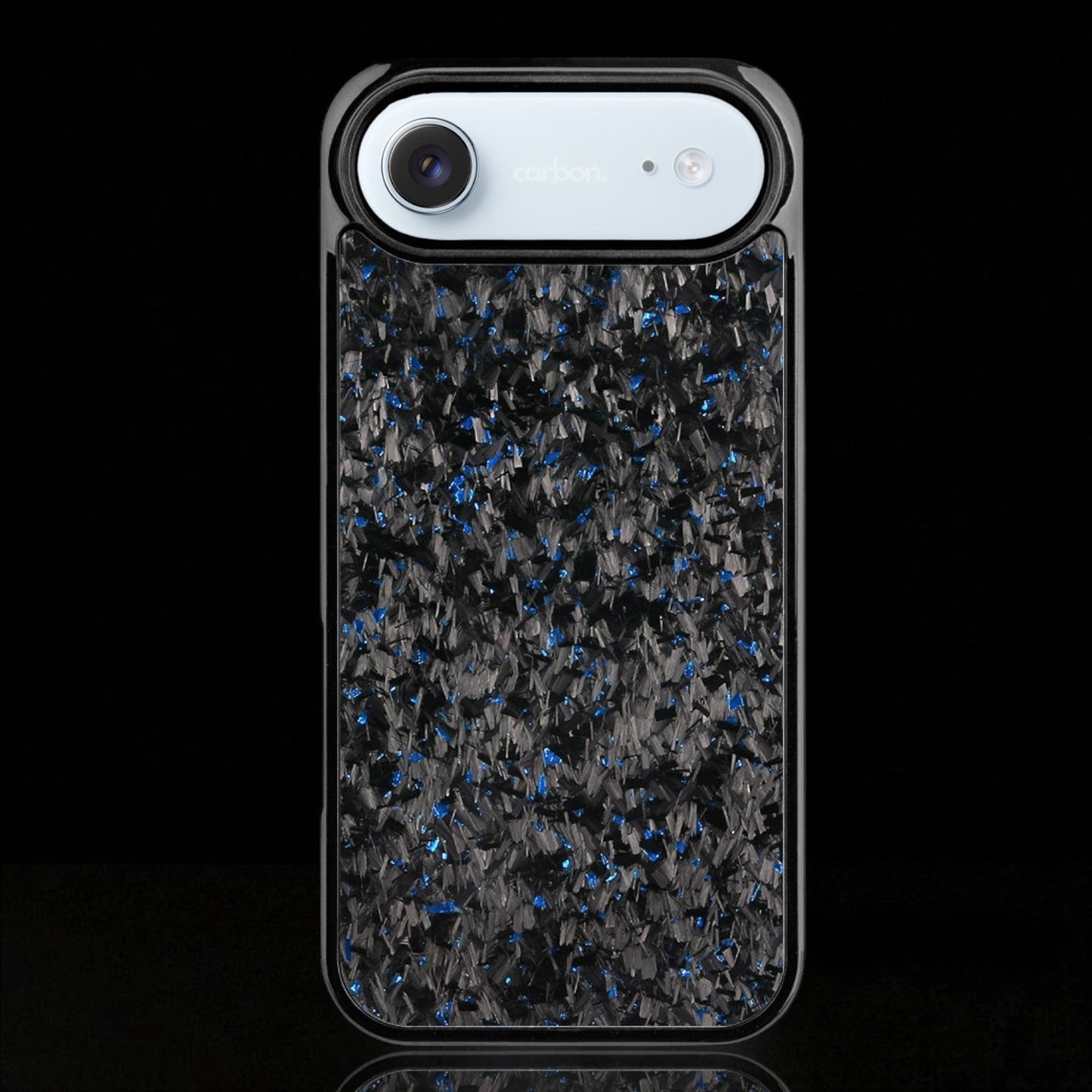 FORGED Carbon Fiber iPhone Case - Blue Forged