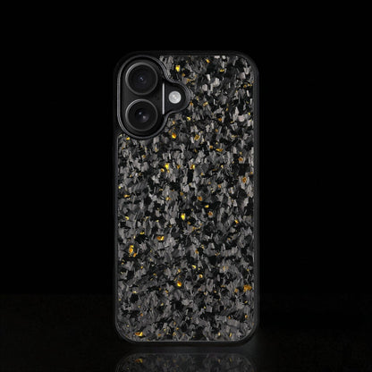 FORGED Carbon Fiber iPhone Case - Gold Forged