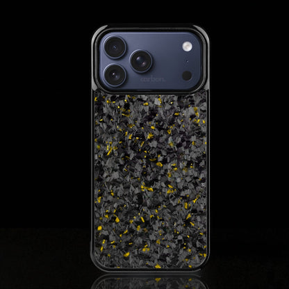 FORGED Carbon Fiber iPhone Case - Gold Forged