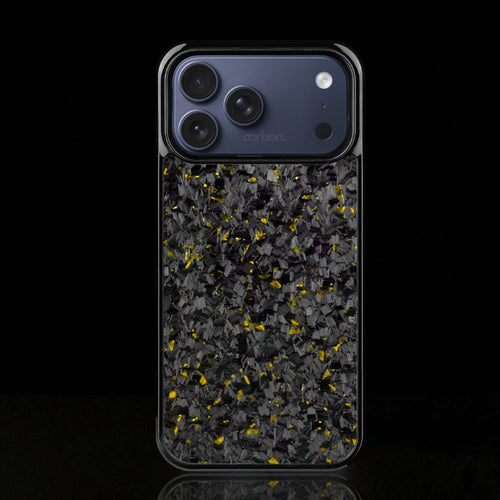 FORGED Carbon Fiber iPhone Case - Gold Forged