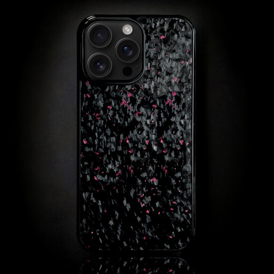 FORGED Carbon Fiber iPhone Case - Pink Forged
